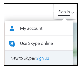 registering for Skype